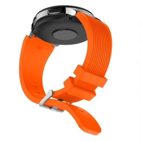 Soft Silicone Watch Band Wrist Strap For Huami Amazfit Gtr 47Mm Wristband Orange