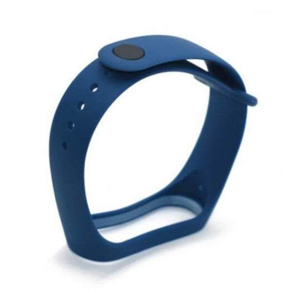 Soft Tpe Replacement Wristband Watch Strap For Xiaomi Mi Band 3 Midnight Blue