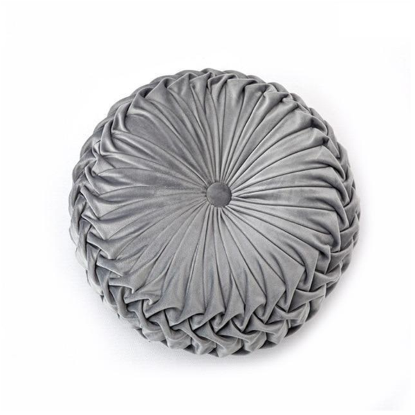 Soft Velvet Pleated Floor Cushion Cushions & Decorative Pillows