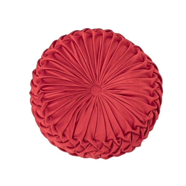 Soft Velvet Pleated Floor Cushion Cushions & Decorative Pillows