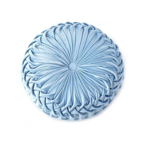 Soft Velvet Pleated Floor Cushion Cushions & Decorative Pillows