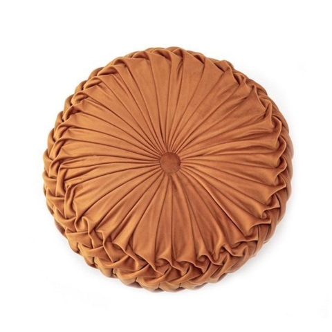 Soft Velvet Pleated Floor Cushion Cushions & Decorative Pillows