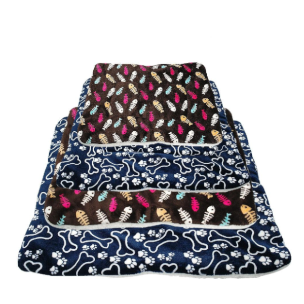 Pet Beds Soft Warm Dog Bed Pet Cushion Fleece Mat