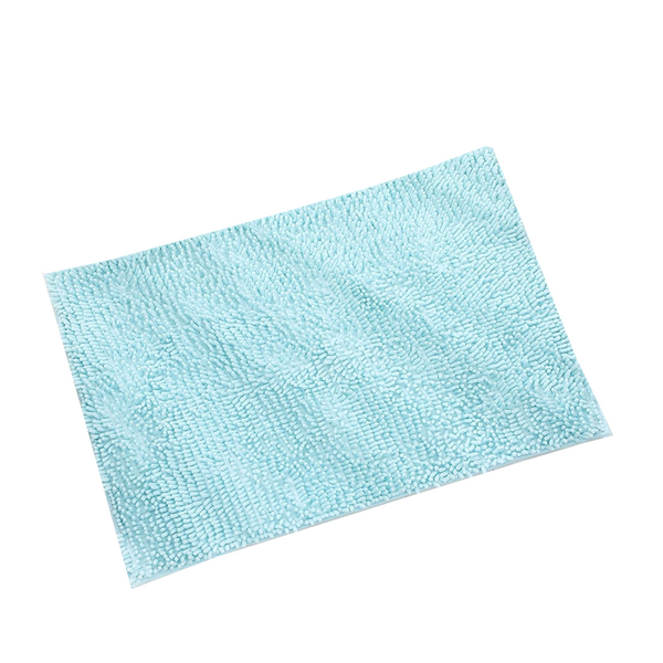 Soft Shaggy Chenille Solid Colour Non Slip Bath Mat Bath Mats Rugs & Toilet Covers