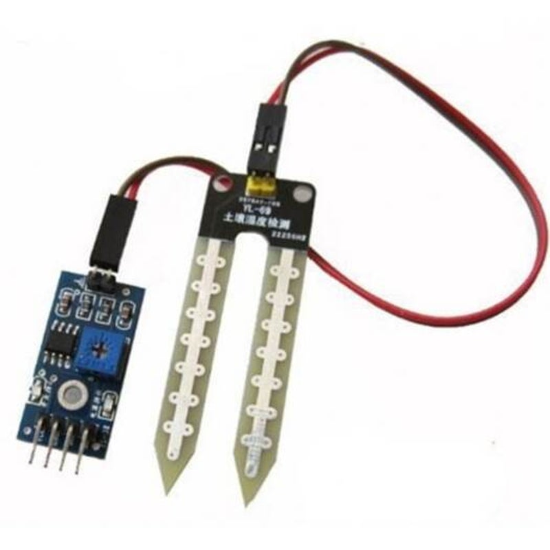 Soil Hygrometer Humidity Detection Module Moisture Sensor For Arduino Blue Moisture & Ph Meters