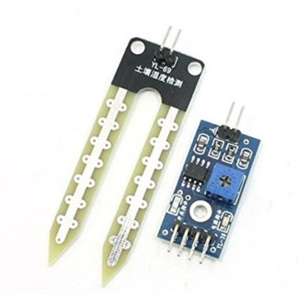 Soil Hygrometer Humidity Detection Module Moisture Sensor For Arduino Blue Moisture & Ph Meters