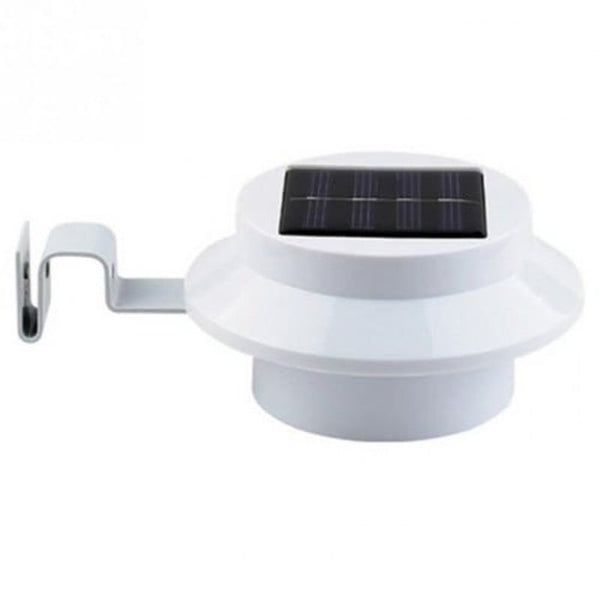 Solar Fence Light Led Waterproof Sink Lamp Cool White Landscape & Walkway Lights