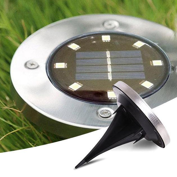 Garden Ground Lights Outdoor Led Solar Stake Landscape & Walkway Lights