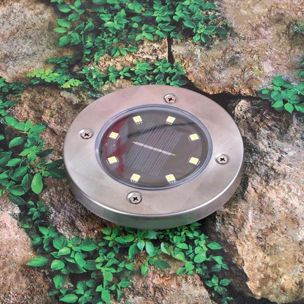 Garden Ground Lights Outdoor Led Solar Stake Landscape & Walkway Lights