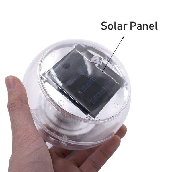 Solar Led Floating Lamprotating Color Changed Pond Lighting