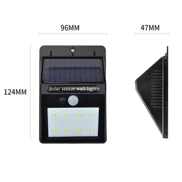 Solar Lights Wireless Waterproof Motion Sensor Outdoor For Patio Deck Yard Garden With Activated Auto On / Off 16Led4 Pack Landscape & Walkway Lights