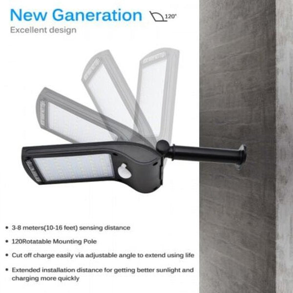 Solar Motion Sensor Light Outdoor 36 Led Super Bright Lamp Wireless Waterproof Flexible Wall Lights Outdoor Lighting Accessories