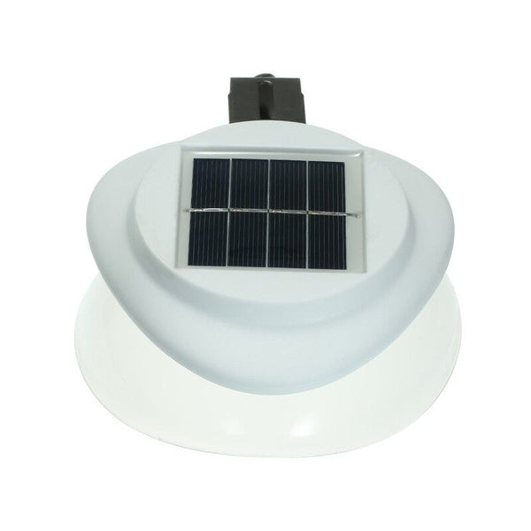 Solar Power Fence Lamp Ufo Shape 9 Led Gutter Lighting Landscape & Walkway Lights