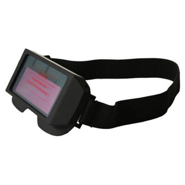 Solar Powered Auto Darkening Welding Glasses Black Welding Goggles