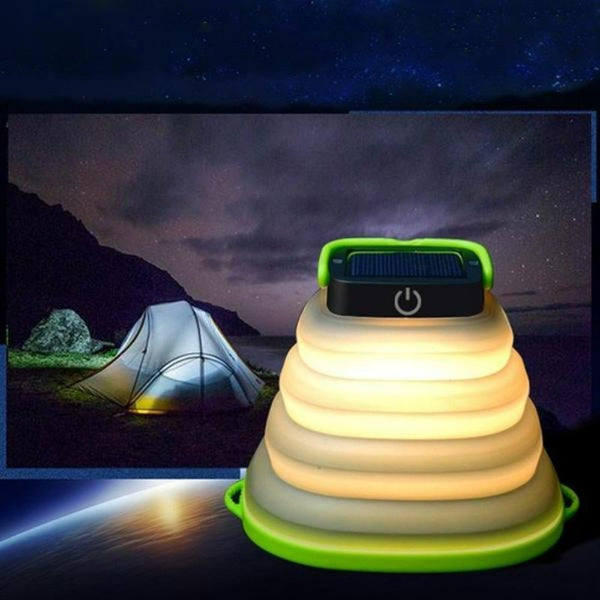 Solar Powered Collapsible Travel Light Lanterns