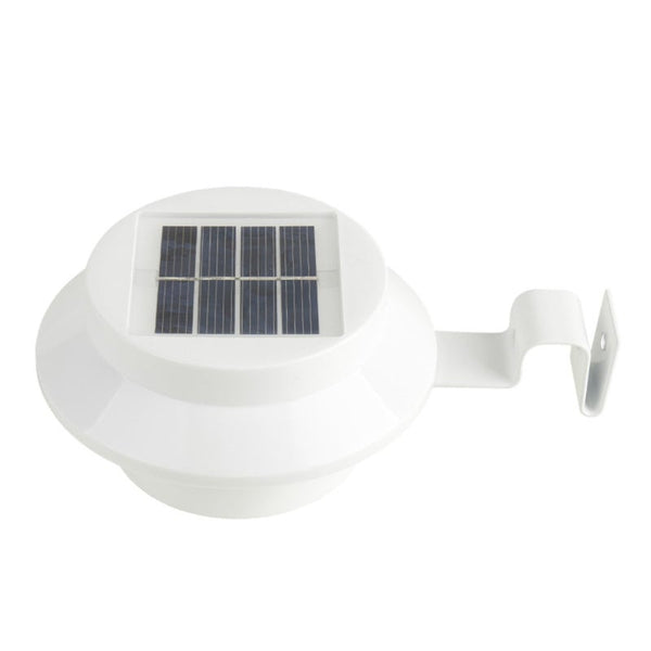 Solar Powered Gutter Light Wall Lamp Leds Energy Saving Night Lights White Landscape & Walkway Lights