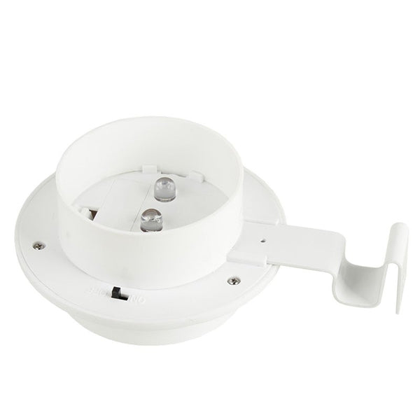 Solar Powered Gutter Light Wall Lamp Leds Energy Saving Night Lights White Landscape & Walkway Lights