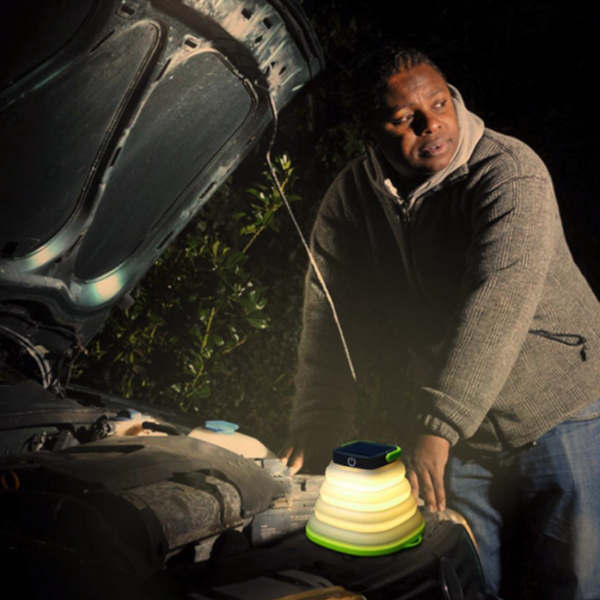 Solar Powered Collapsible Travel Light Lanterns