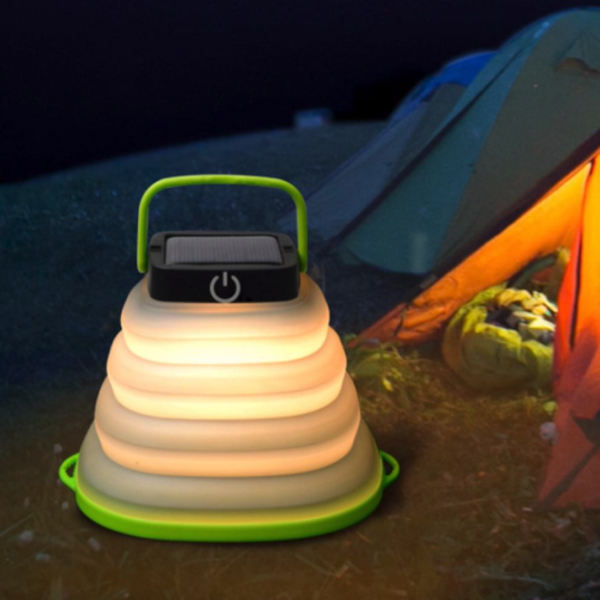 Solar Powered Collapsible Travel Light