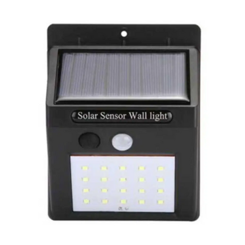 Solar Outdoor Wall Led Lamp Night Security Bulb Street Garden Lights Cool White 1Pc