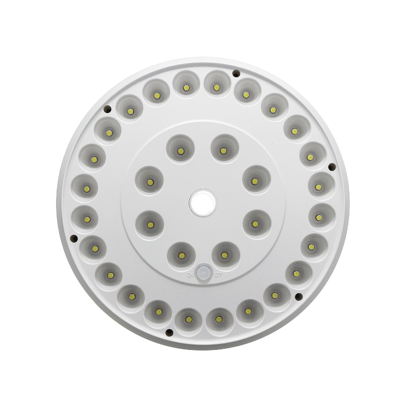 Solar Powered Light Outdoor 32 Led Flagpole Automatic Night Lamp Flag Pole