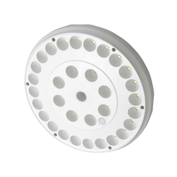 Solar Powered Light Outdoor 32 Led Flagpole Automatic Night Lamp Flag Pole