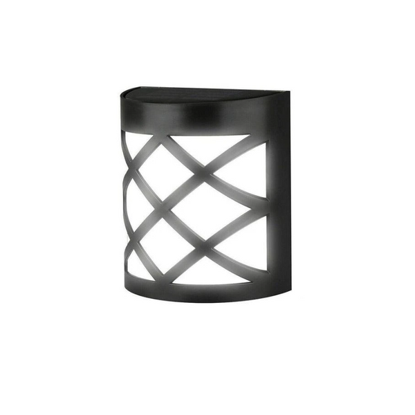 Solar Powered Outdoor Wall Light Fence Decorative Lamp Garden Step Landscape & Walkway Lights