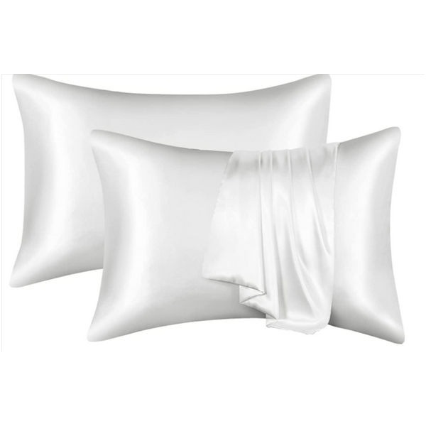 Solid Colour Satin Silk Pillowcase Envelope Features Specifications Pillow Cases