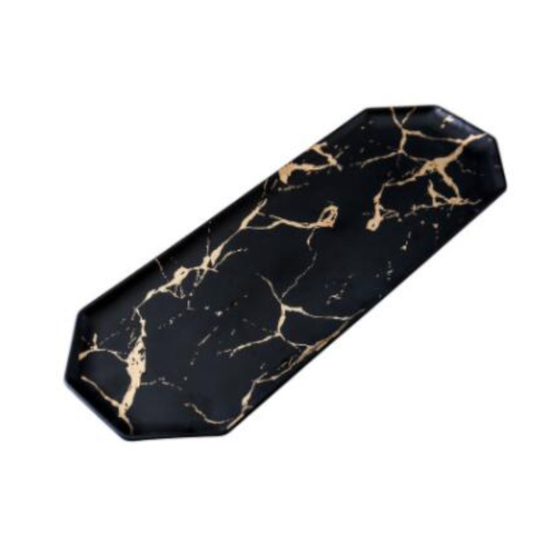 Sophisticated Marble Serving Tray Tableware Decor Trays