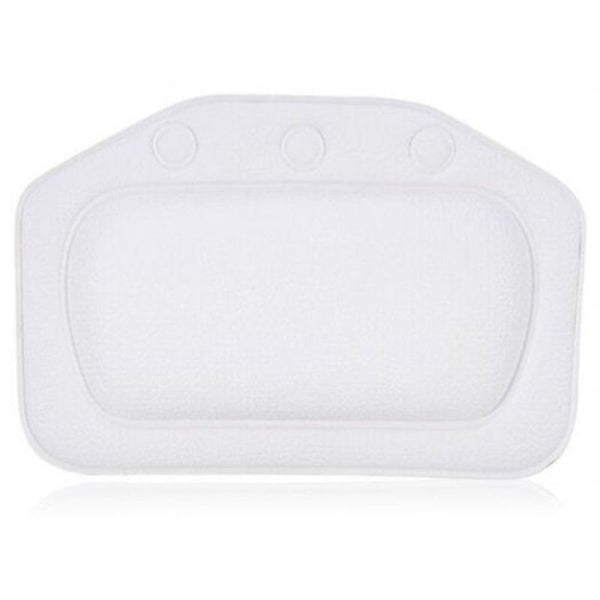 Spa Bath Pillow With Suction Cups White Bath Pillows
