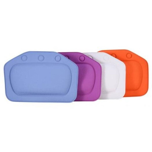 Spa Bath Pillow With Suction Cups White Bath Pillows
