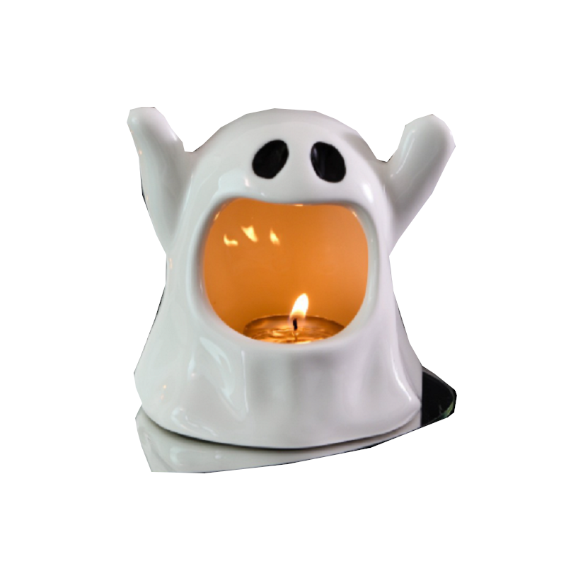 Special Halloween Ghost Festival Ceramic Craft Ornaments Size Chart Packing List Seasonal Decorations