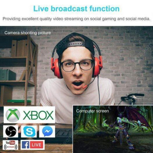 Spedal C927 Full Hd Webcam 1080P Beauty Live Streaming For Obs X Box Xsplit Skype Facebook Black Webcams