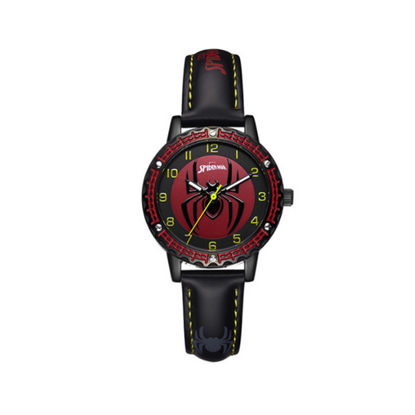 Veile Studios Creative Spiderman Watch Cartoon Character Quartz Luminous Pointer For Children Children's Watches