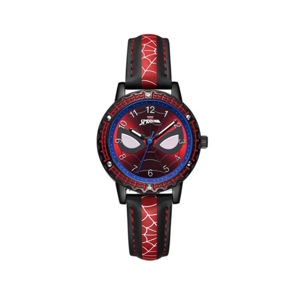 Veile Studios Creative Spiderman Watch Cartoon Character Quartz Luminous Pointer For Children Children's Watches