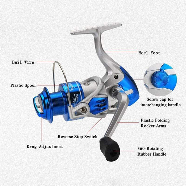 Fishing Spinning Wheel Coil Plastic Reels