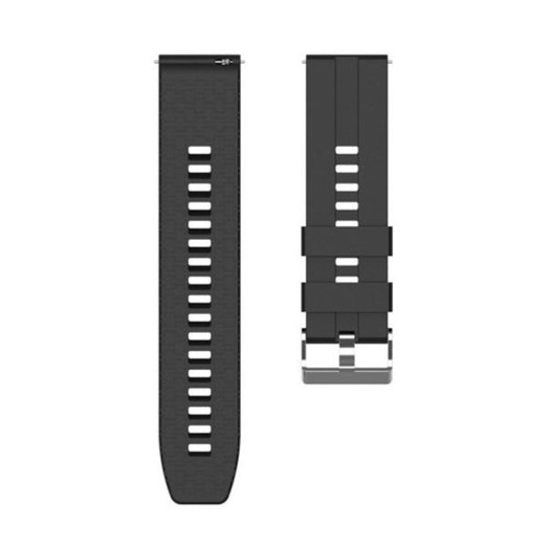 Sport Silicone Watch Band Wrist Strap For Huawei Gt / 2 Pro Magic Black Watch Bands