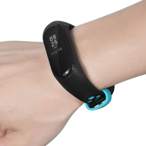 Sport Strap Silicone Wrist For Xiaomi Mi Band 3 Bracelet Multi C
