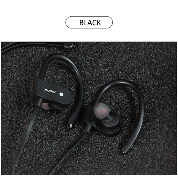 Sport Wireless Headphones Noise Cancelling In Ear Earphones For Running Gym Sweatproof Secure Fit Headsets