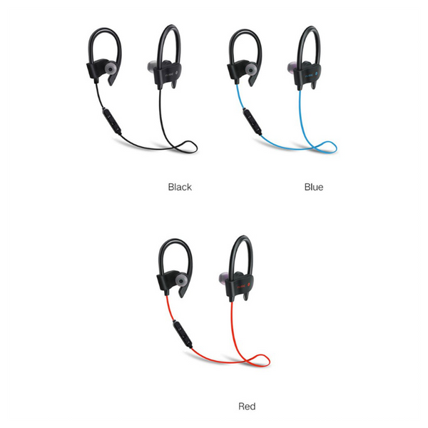 Sport Wireless Headphones Noise Cancelling In Ear Earphones For Running Gym Sweatproof Secure Fit