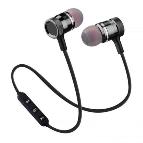 Sports Bluetooth Headphone Sweatproof Earphone Black