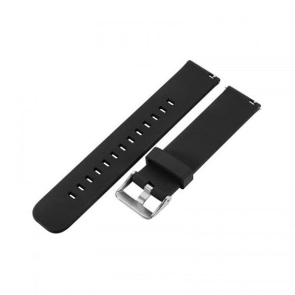 Sports Silicone Watch Band For Amazfit Bip Black Watch Bands