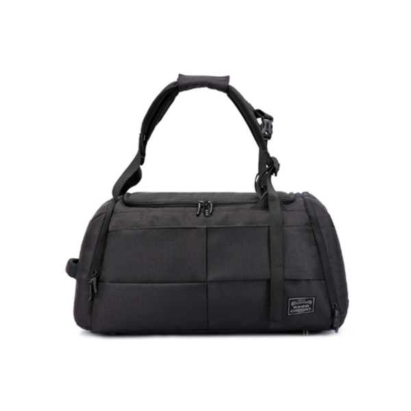 Sports Fitness Travel Handbag Shoulder Backpack Black Gym Bags