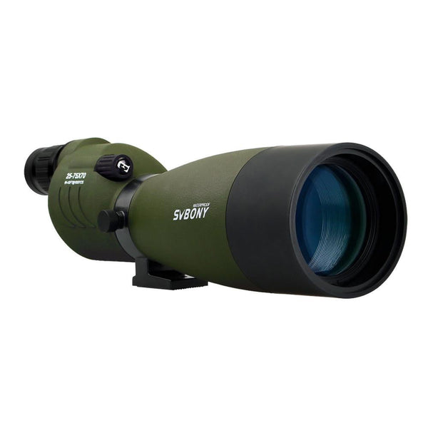 Spotting Scope 25 75X70 Zoom Telescope Sv17 Bak4 Prism Powerful Monocular Hunting Spyglass Waterproof Long Range Optics Binoculars & Monoculars