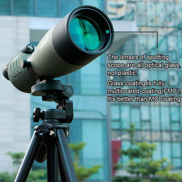 Spotting Scope 25 75X70 Zoom Telescope Sv17 Bak4 Prism Powerful Monocular Hunting Spyglass Waterproof Long Range Optics Binoculars & Monoculars