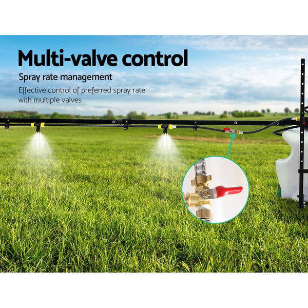 Giantz Weed Sprayer 5M Boom Spot Tank Atv Trailer Tractor 100L Weed Sprayers