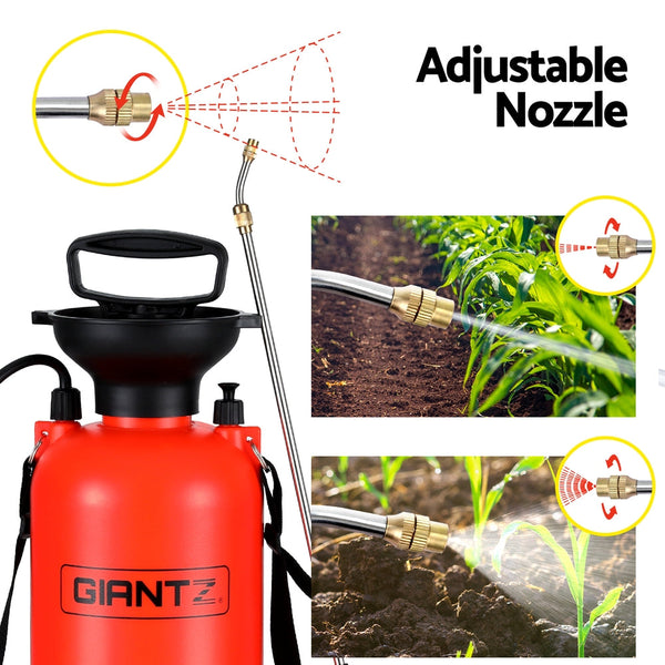 Giantz Weed Sprayer Pressure 7L Shoulder Garden Weed Sprayers