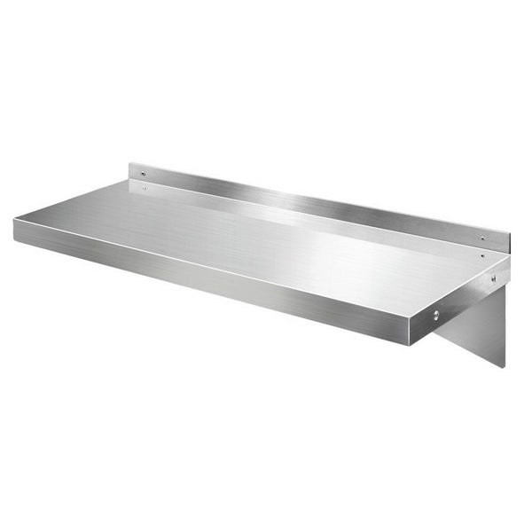 Cefito 900Mm Stainless Steel Wall Shelf Kitchen Shelves Rack Mounted Display Shelving Wall Shelves