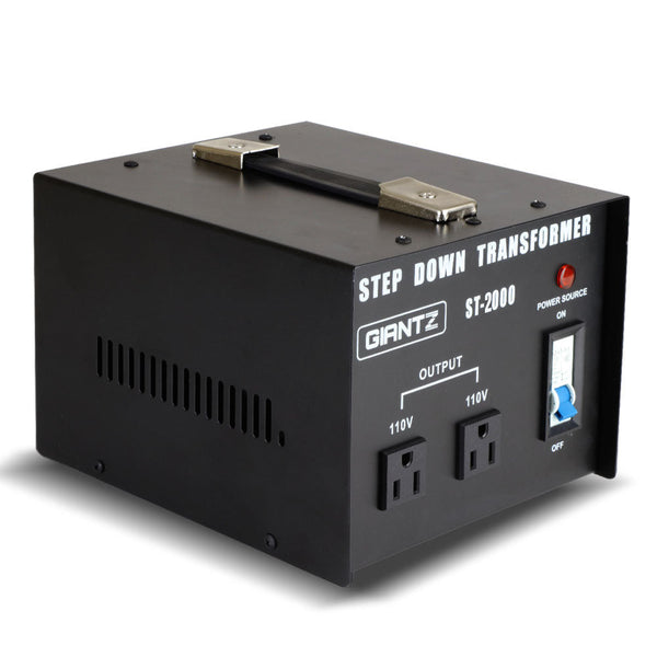 Giantz 2000 Watt Step Down Transformer Step Down Transformers