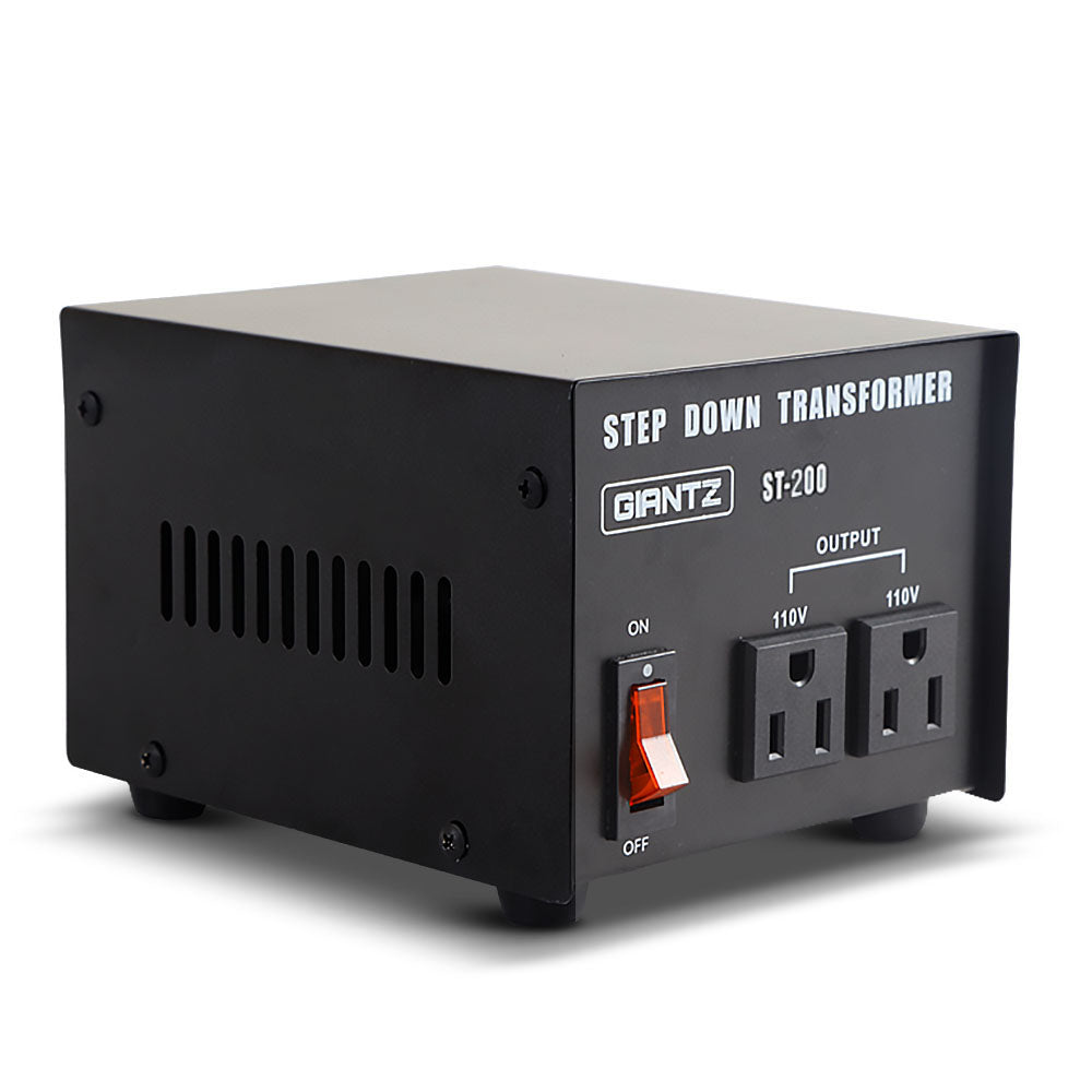 Giantz 200 Watt Step Down Transformer Step Down Transformers